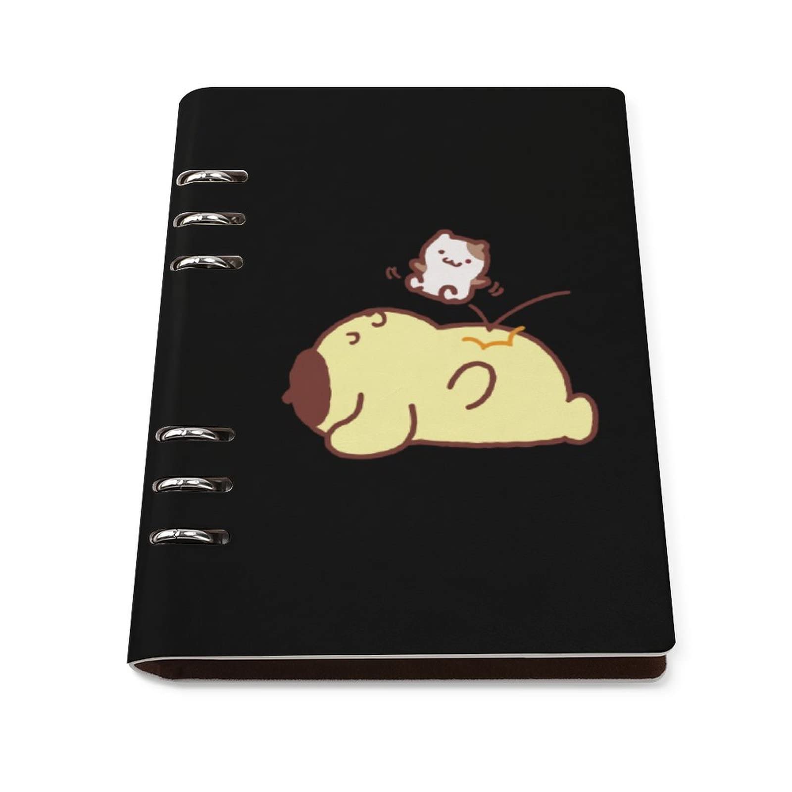 Amazon.co.jp: ポムポムプリン ルーズリーフ 手帳 システム手帳 6穴